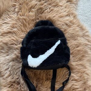 Nike Faux-Fur Mini Backpack